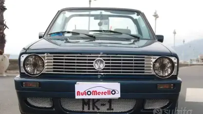 Usata VW Golf Cabriolet 50 CV (36 kW) 1981 Blu/azzurro Cabrio