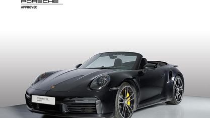 Usata Porsche 911 Turbo S Cabriolet 2021 2t nero jet metallizzato Cabrio