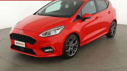 Usata Ford Fiesta ST-Line 101 CV (74 kW) 2019 Rosso Utilitaria