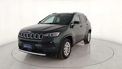 Usata Jeep Compass Limited 190 CV (139 kW) 2021 Verde metallizzato SUV