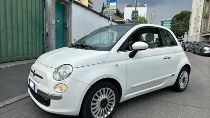 Usata Fiat 500 Lounge 69 CV (50 kW) 2009 Bianco Cabrio