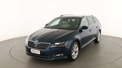 Usata Skoda Superb Style 150 CV (110 kW) 2018 Blu Station wagon