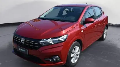 Usata Dacia Sandero Comfort 100 CV (73 kW) 2022 Rosso Berlina