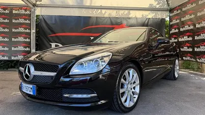 Usata Mercedes SLK200 184 CV (135 kW) 2013 Nero Cabrio