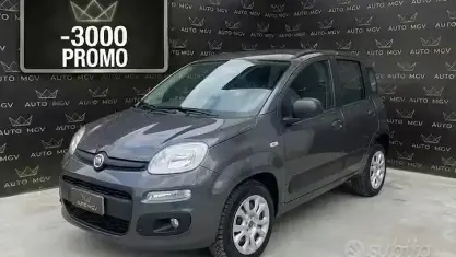 Usata Fiat Panda Easy 80 CV (58 kW) 2013 Grigio Utilitaria