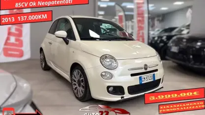 Usata Fiat 500 Pop 86 CV (63 kW) 2013 Bianco Berlina