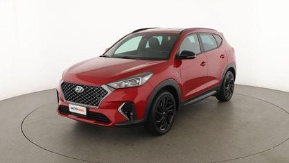 Käytetty Hyundai Tucson N Line 136 HP (100 kW) 2019 Punainen Katumaasturi