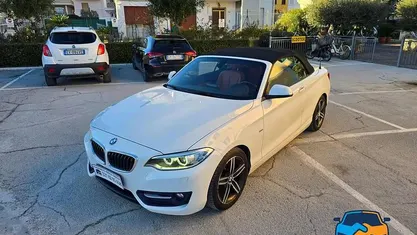 Usata BMW 218 Sport Line 149 CV (109 kW) 2016 Cabrio