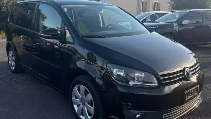 Usata VW Touran Comfortline 105 CV (77 kW) 2013 Nero Monovolume