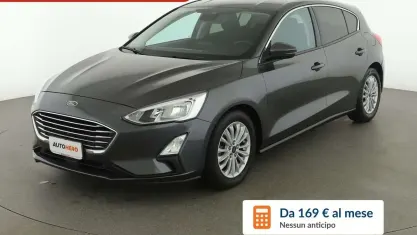 Usata Ford Focus Titanium 125 CV (91 kW) 2018 Grigio Berlina