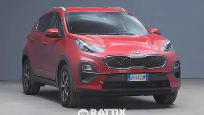 Usata Kia Sportage 136 CV (100 kW) 2021 Rosso SUV