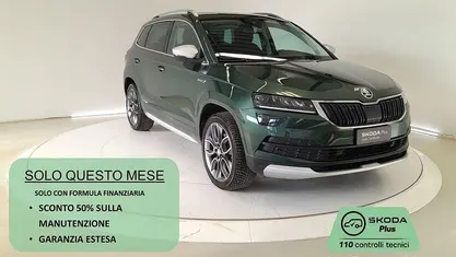 Usata Skoda Karoq 150 CV (110 kW) 2021 Verde SUV
