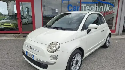 Usata Fiat 500 75 CV (55 kW) 2009 Bianco Cabrio
