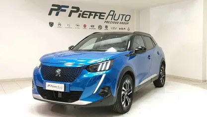 Gebraucht Peugeot e-2008 GT-line 100 kW (136 PS) 2020 Blau SUV