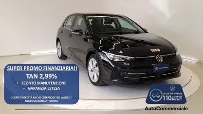 Usata VW Golf VIII Style 150 CV (110 kW) 2025 Nero