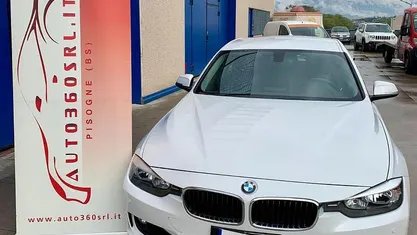 Usata BMW 320 Efficient Dynamics 190 CV (139 kW) 2014 Bianco metallizzato Station wagon