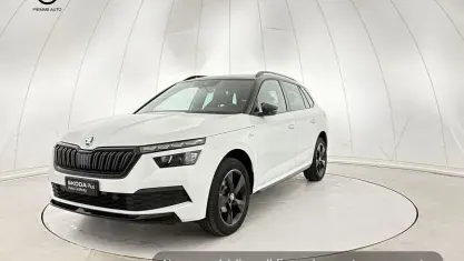 Usata Skoda Kamiq Monte Carlo 110 CV (80 kW) 2023 Bianca tetto nero SUV