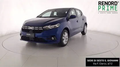 Usata Dacia Sandero Expression 101 CV (74 kW) 2023 Blu elettrico