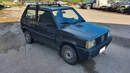 Usata Fiat Panda 4x4 Club 50 CV (36 kW) 1992 Marrone Utilitaria