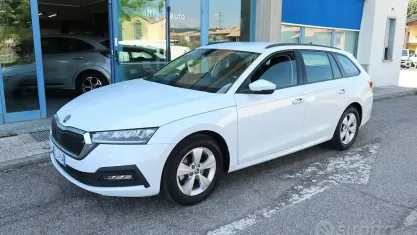 Usata Skoda Octavia G-TEC Style 131 CV (96 kW) 2021 Bianco Station wagon