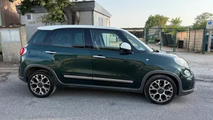 Usata Fiat 500L Trekking 105 CV (77 kW) 2014 Verde Monovolume