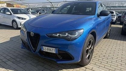 Gebraucht Alfa Romeo Stelvio Sprint 280 PS (205 kW) 2024 Blau SUV