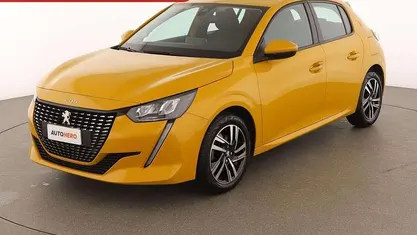 Usata Peugeot 208 Allure 101 CV (74 kW) 2020 Giallo Utilitaria