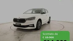 Bianca tetto grigio Usata 2023 Skoda Fabia Style Due volumi | 14.900 € (Buon prezzo)
