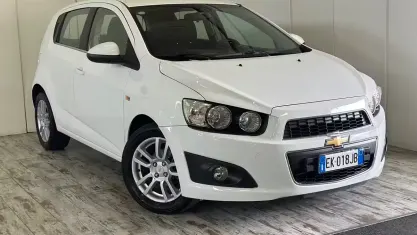 Usata Chevrolet Aveo LTZ 86 CV (63 kW) 2011 Bianco Berlina