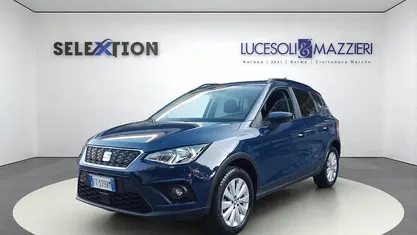 Usata Seat Arona Style 95 CV (69 kW) 2019 Blu SUV