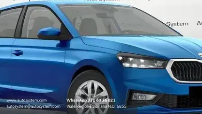 Nuova Skoda Fabia 95 CV (69 kW) 2026 Bianco luna Utilitaria