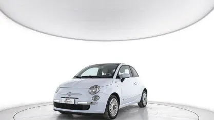 Usata Fiat 500 Lounge 69 CV (50 kW) 2009 Blu Cabrio
