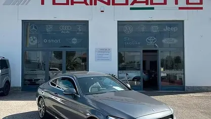 Usata Mercedes C220 170 CV (125 kW) 2017 Grigio Coupé