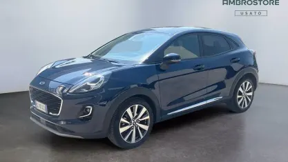 Usata Ford Puma Select 125 CV (91 kW) 2022 Blue blazer SUV