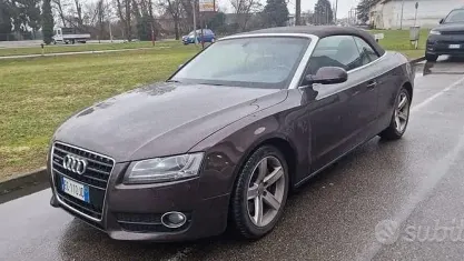 Usata Audi A5 Cabriolet Ambition 239 CV (175 kW) 2010 Marrone Cabrio