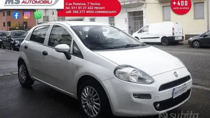 Usata Fiat Punto 75 CV (55 kW) 2015 Bianco Utilitaria