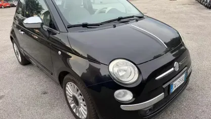 Usata Fiat 500 Lounge 69 CV (50 kW) 2009 Nero Cabrio