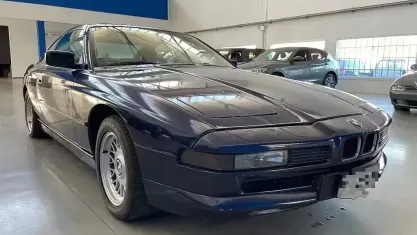 Begagnad BMW 850 Efficient Dynamics 299 HK (219 kW) 1990 Blå Sportkupé