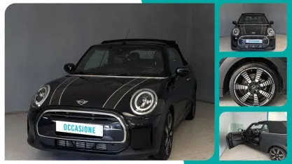 Usata Mini Cooper Cabriolet Premium Plus 136 CV (100 kW) 2023 Blu/azzurro Cabrio