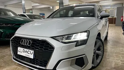 Usata Audi A3 S-Line 150 CV (110 kW) 2021 Bianco Berlina