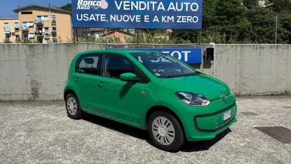 Usata VW up! CLUB 60 CV (44 kW) 2016 Verde Utilitaria