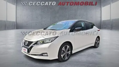 Bianco Usata 2021 Nissan Leaf Tekna Utilitaria | 14.742 € (Buon prezzo)