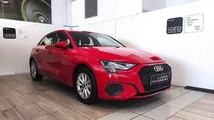 Usata Audi A3 Business 150 CV (110 kW) 2021 Rosso Berlina
