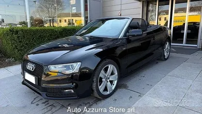 Usata Audi A5 Cabriolet Business 211 CV (155 kW) 2013 Nero Cabrio