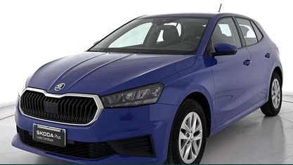 Usata Skoda Fabia Ambition 80 CV (58 kW) 2023 Blu pastello Berlina