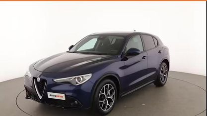 Usata Alfa Romeo Stelvio Business 180 CV (132 kW) 2018 Blu SUV