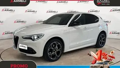 Usata Alfa Romeo Stelvio Veloce 210 CV (154 kW) 2022 Bianco SUV