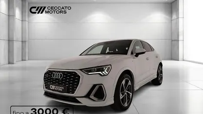 Usata Audi Q3 Sportback S-Line 150 CV (110 kW) 2021 Bianco SUV