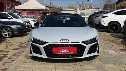 Usata Audi R8 Spyder Performance 620 CV (456 kW) 2020 Bianco Cabrio