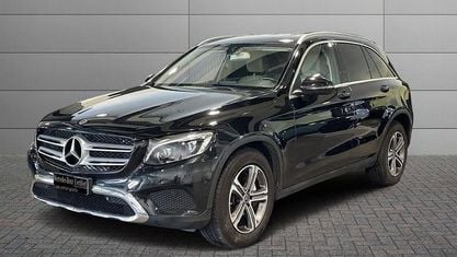 Usado Mercedes GLC220 170 CV (125 kW) 2018 Negro SUV